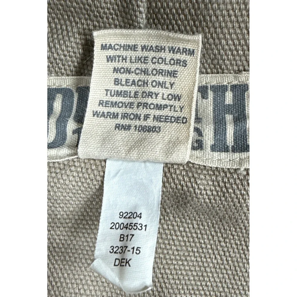 Duluth Trading Cargo Pants Mens 36 Brown Canvas Workwear Utility